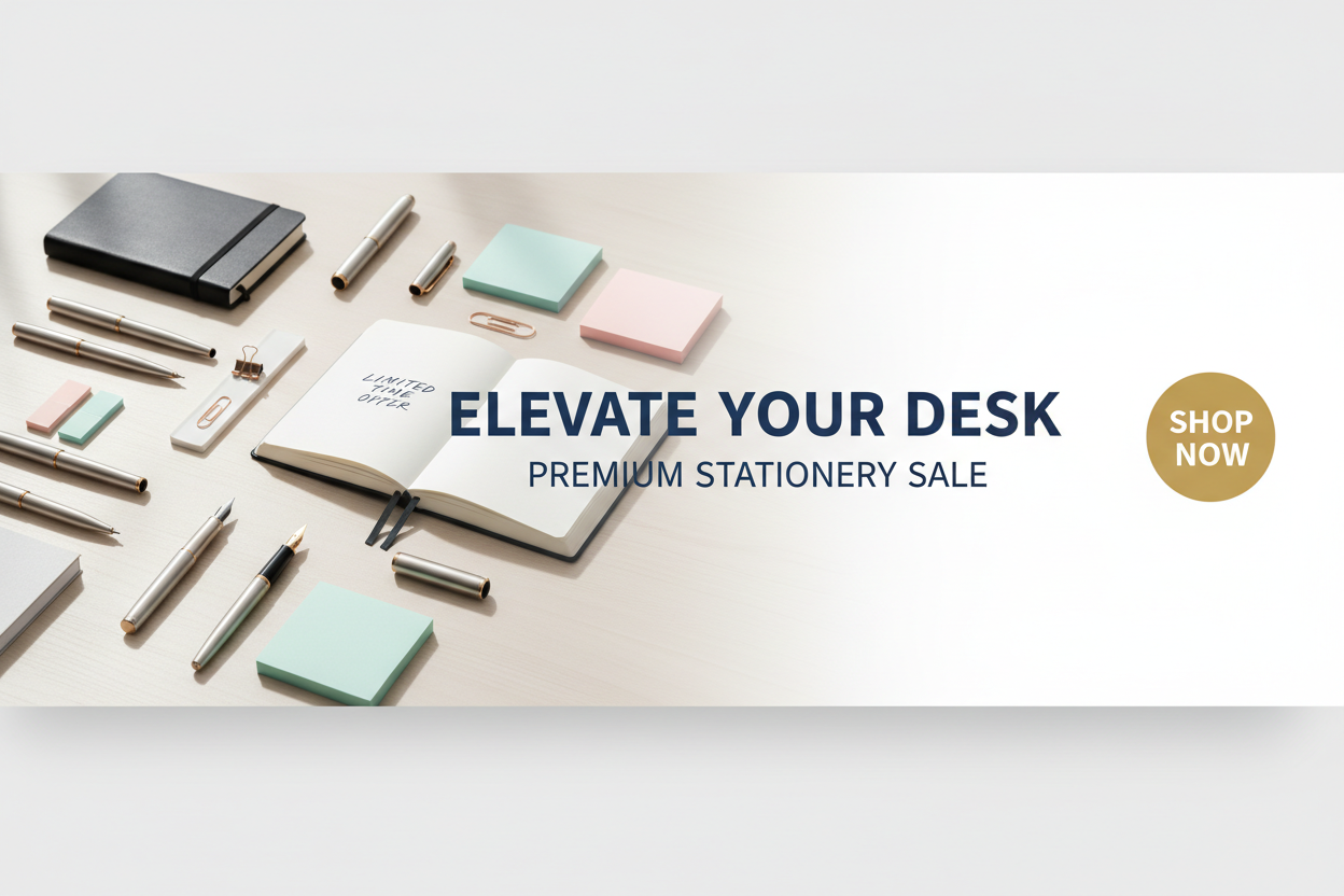 stationary offer banner